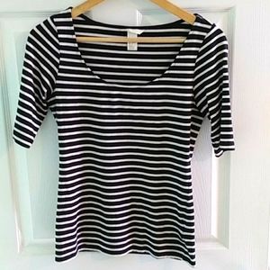 Fitted women's stretch top